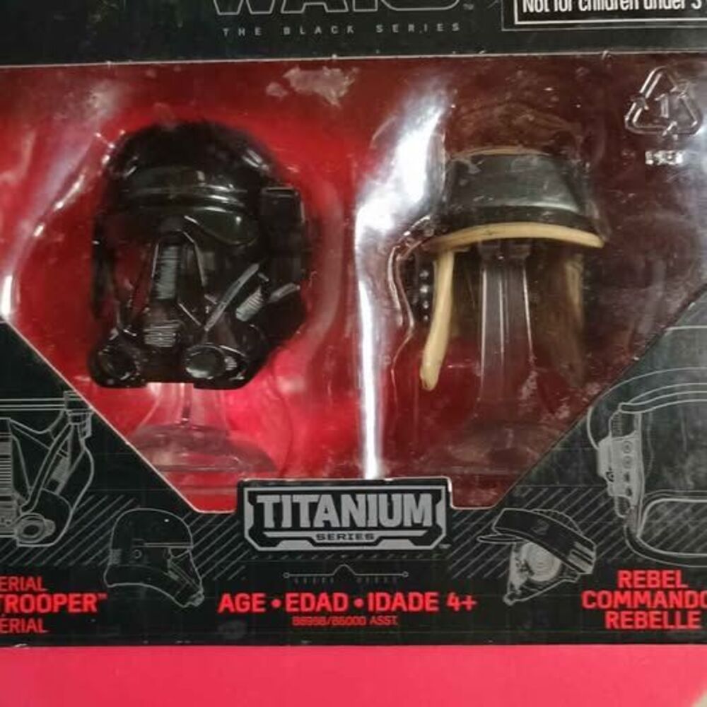 Star Wars The Black Series Titanium Series Imperial Death Trooper & Rebel Comman